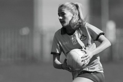 Dublin Minor captain Charlie Murphy in action vs Longford. Credit Maurice Grehan.  Image