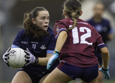 Dublin U16 forward Laura Casey in action versus Westmeath. Credit John Kirwan. Image