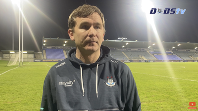 Niall Ó Ceallacháin chats to DubsTV after Allianz League win over Carlow Image