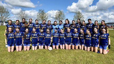 Roscommon will be Dublin's opponents in this Saturday All Ireland Gold U14 Quarter Final. Credit Roscommon LGFA.  Image