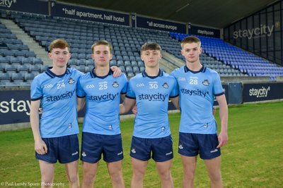 From l-r: Luke Hayes, Rory Flannery, Rory Duffy, Ciarán Fitzgerald. Image courtesy Paul Lundy Image
