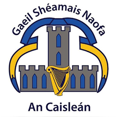 St. James Gaels/An Caisleán crest